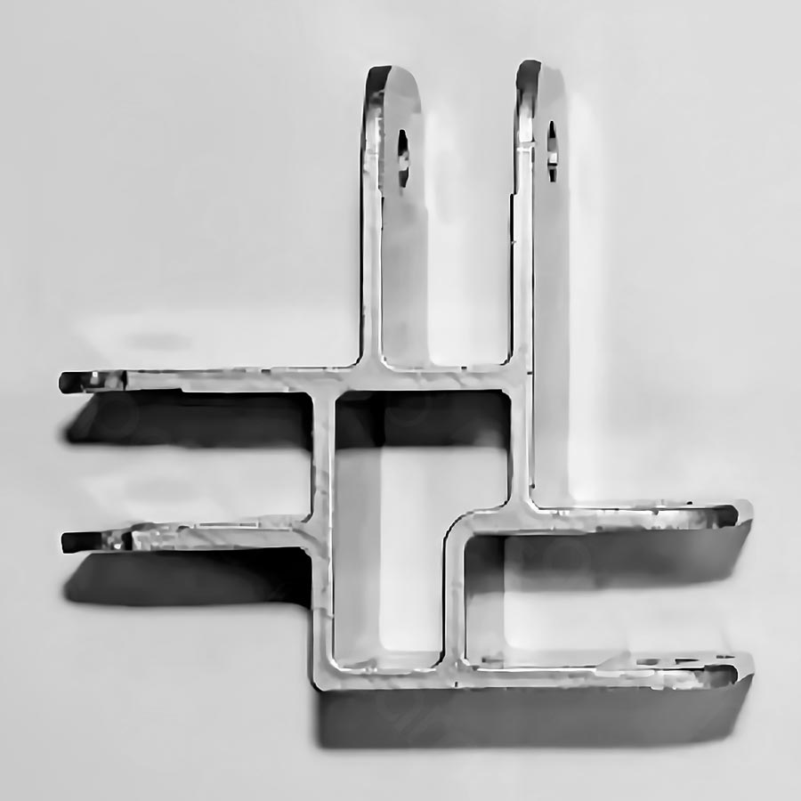 Nudo H 3-vías para tijeras de carpa plegable